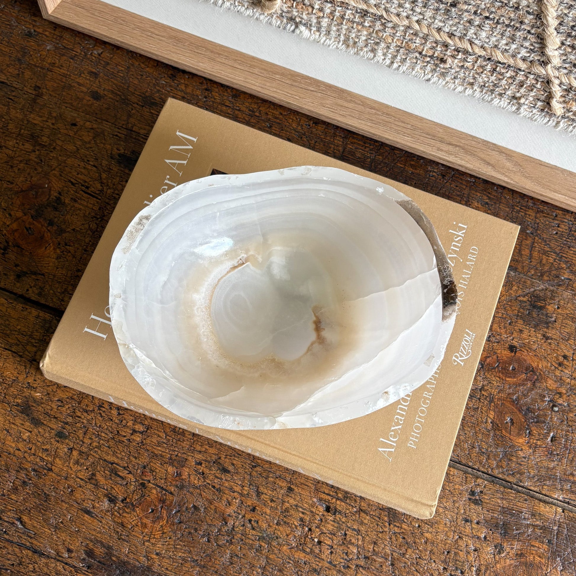 onyx coffee table bowl