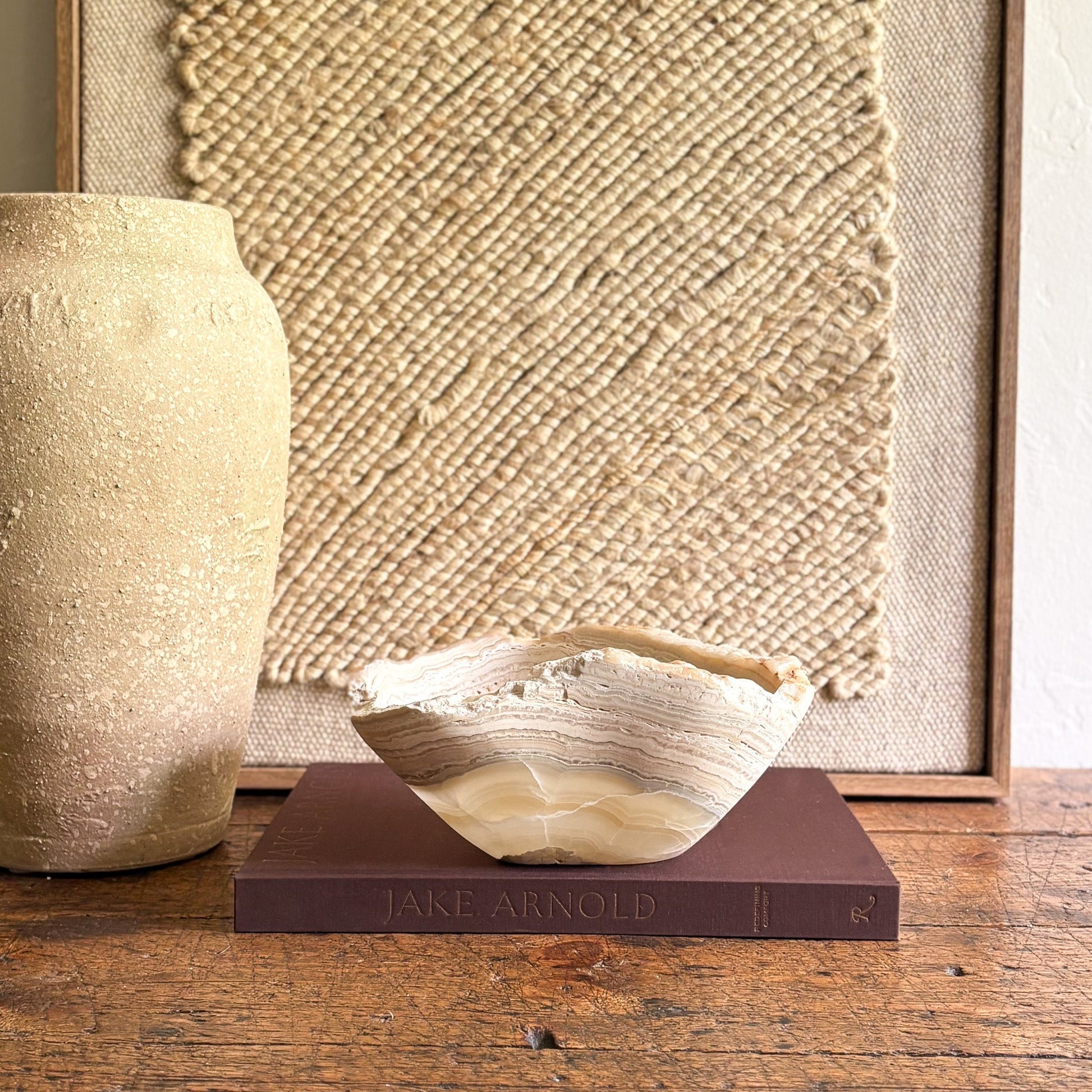 neutral onyx bowl