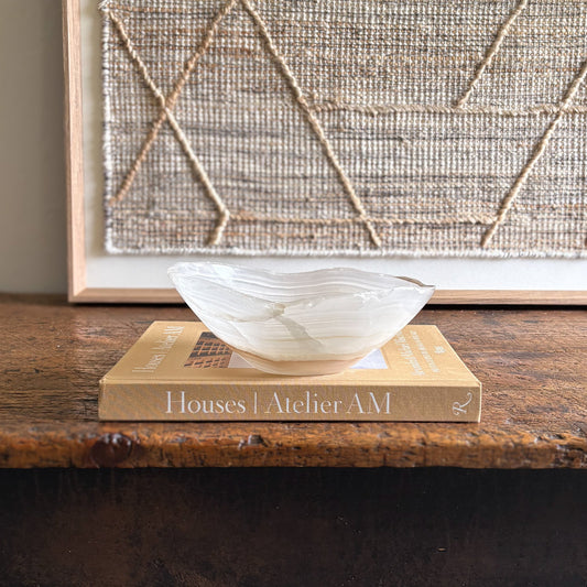decorative onyx bowl