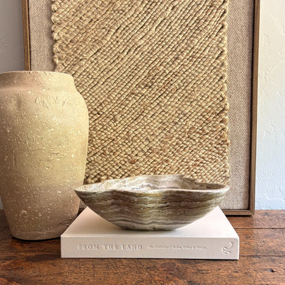 onyx coffee table bowl