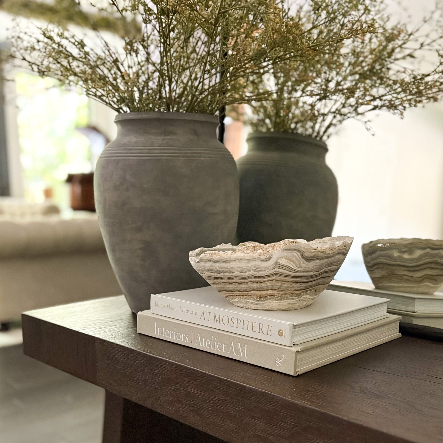 natural onyx stone bowl