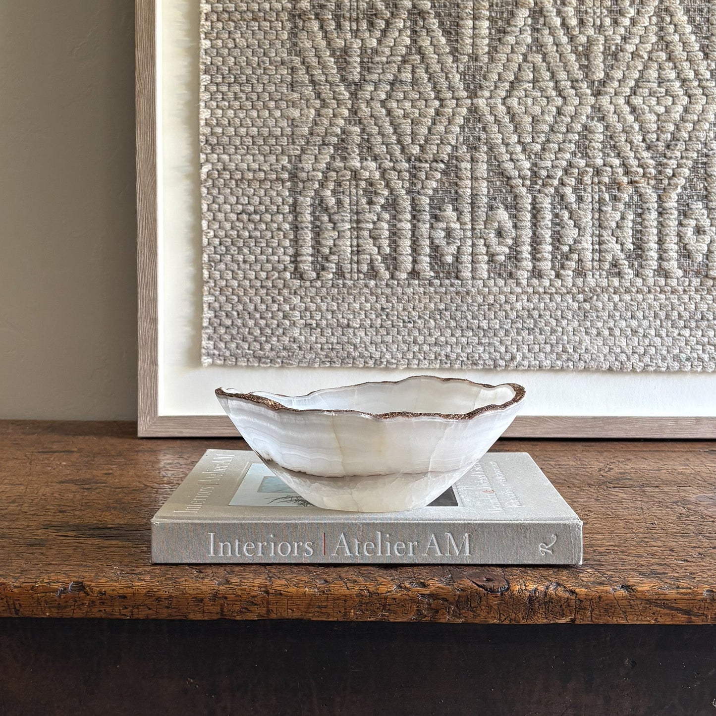 decorative onyx bowl