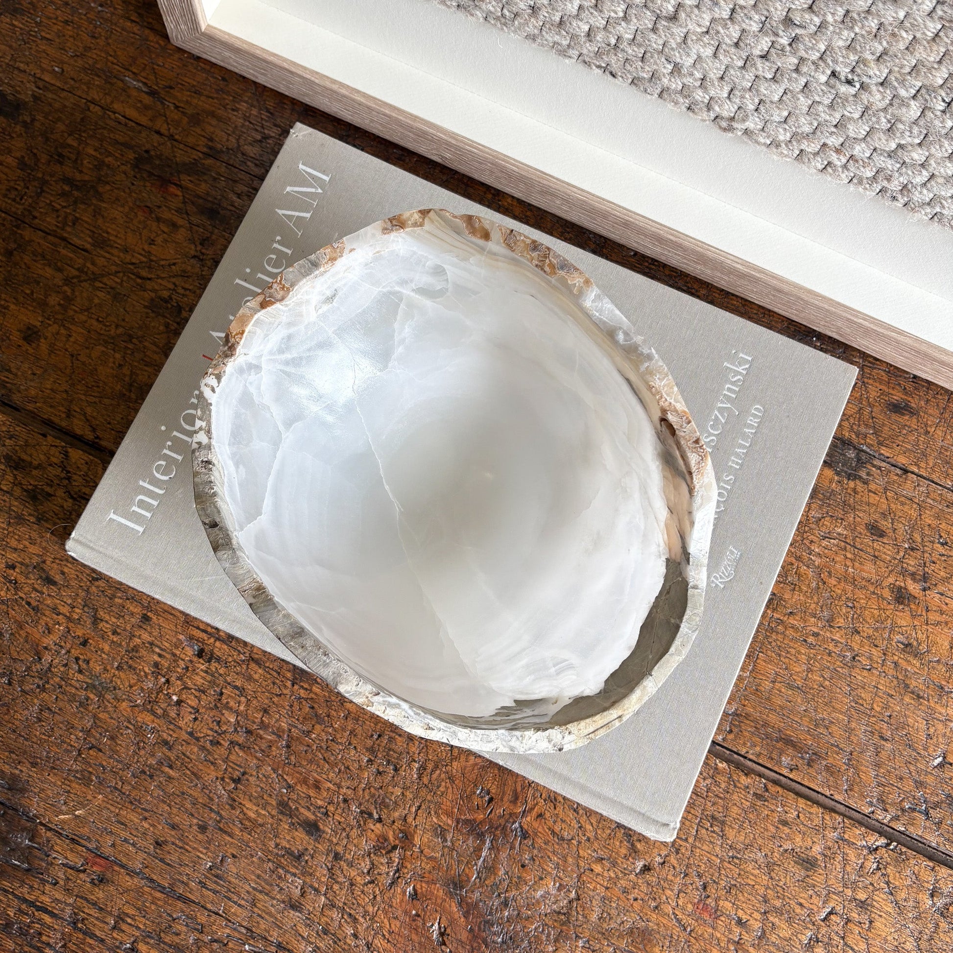 onyx coffee table bowl