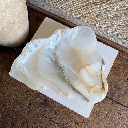 onyx coffee table bowl