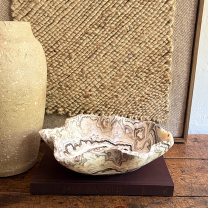 onyx coffee table bowl