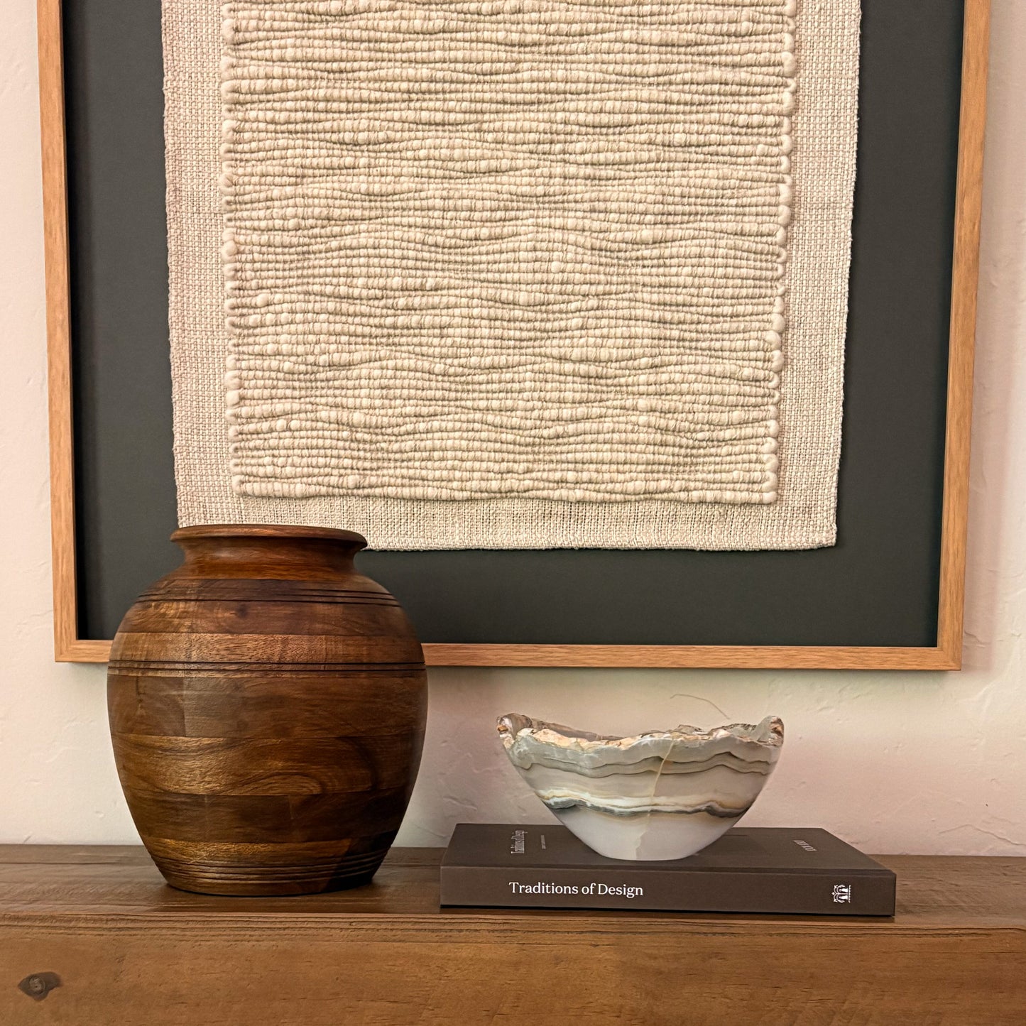 Luxury grey onyx decorative bowl for modern home décor