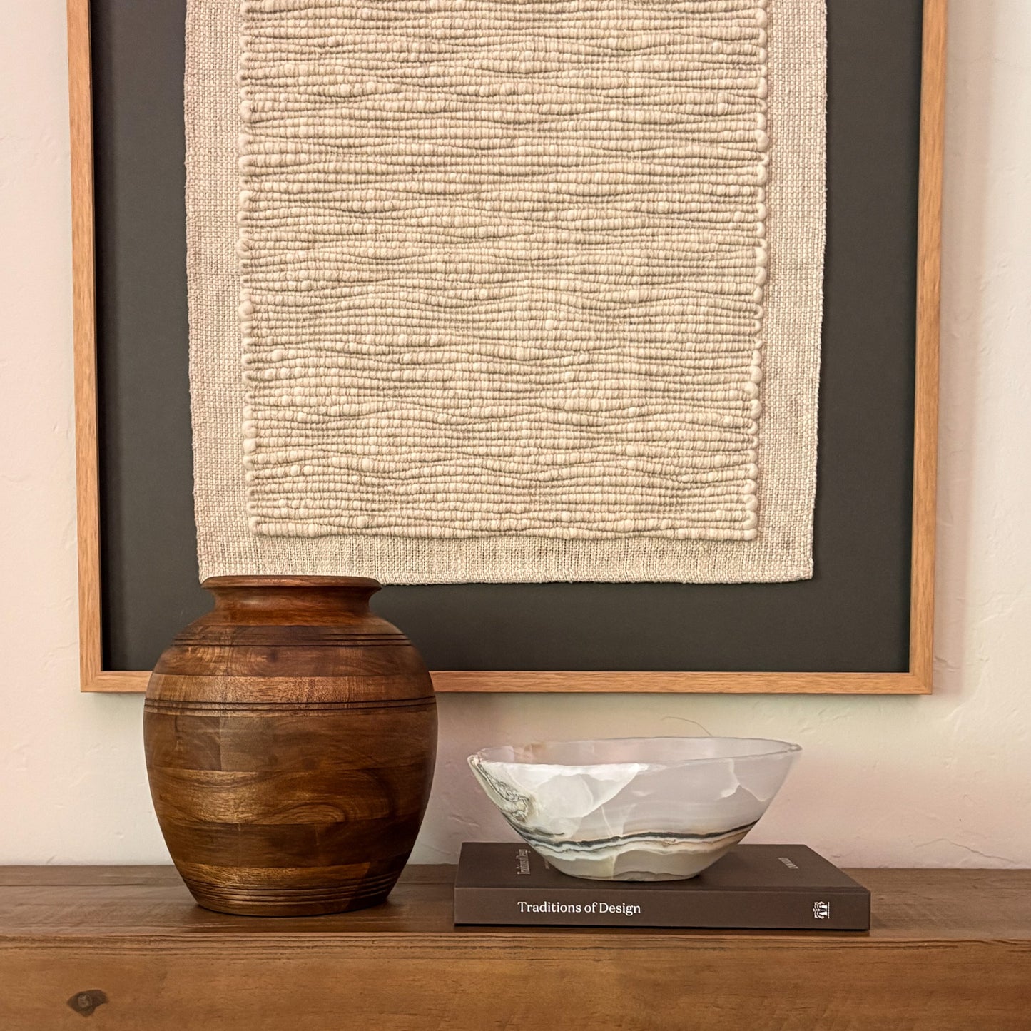 Unique hand-carved grey onyx bowl for tabletop and home décor