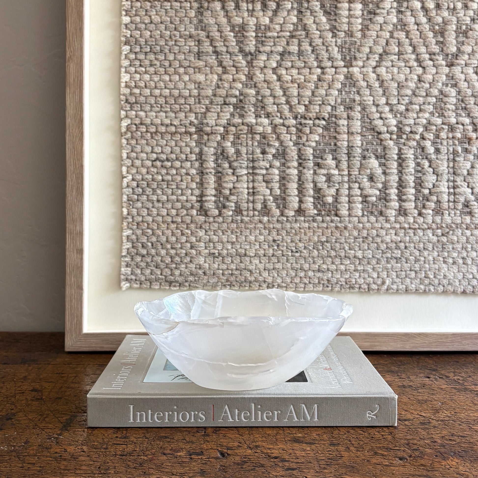 onyx coffee table bowl