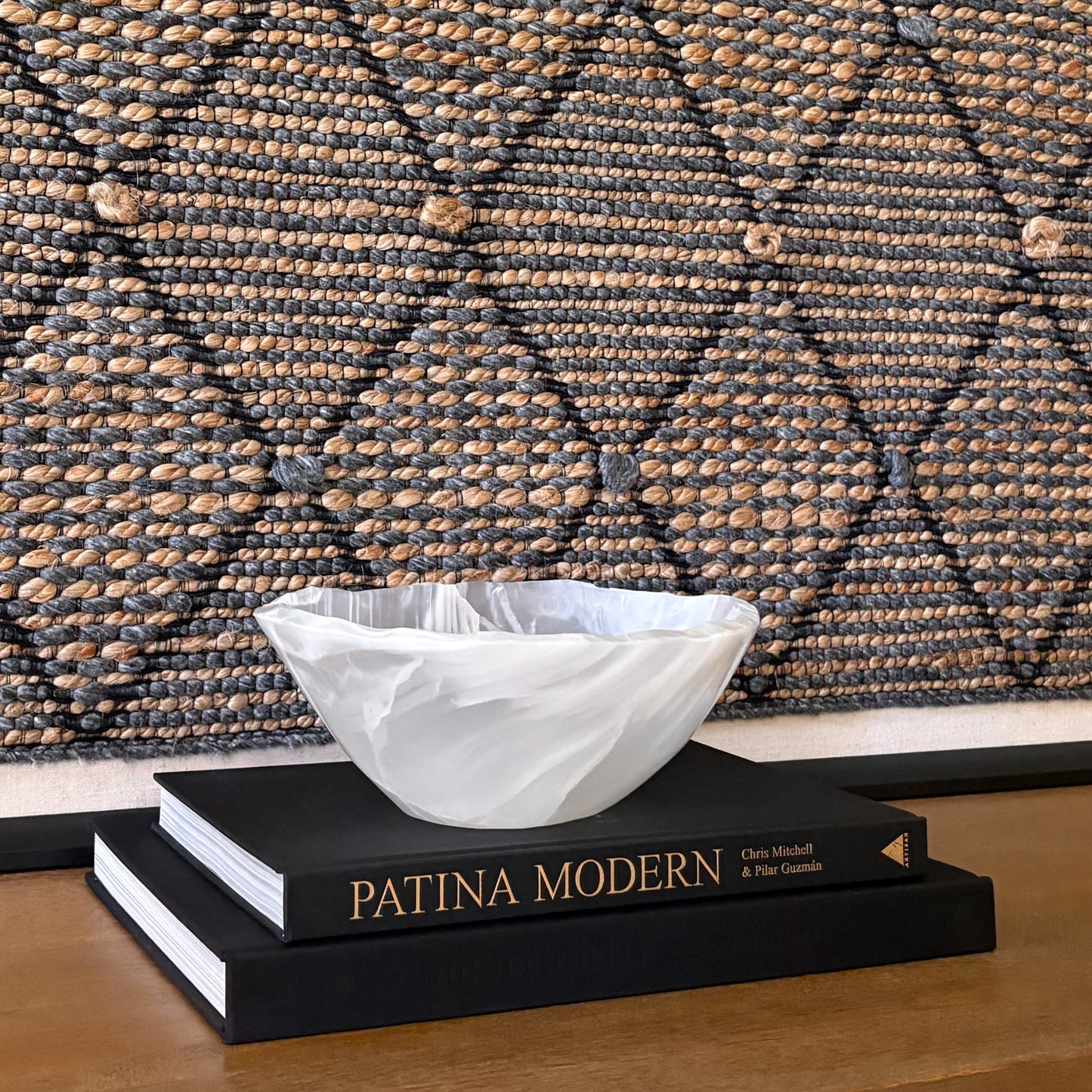 Artisan white onyx bowl with polished finish – elegant home decor accent
