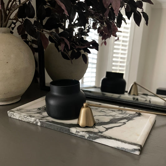 Large Calacatta Borghini Marble Tray