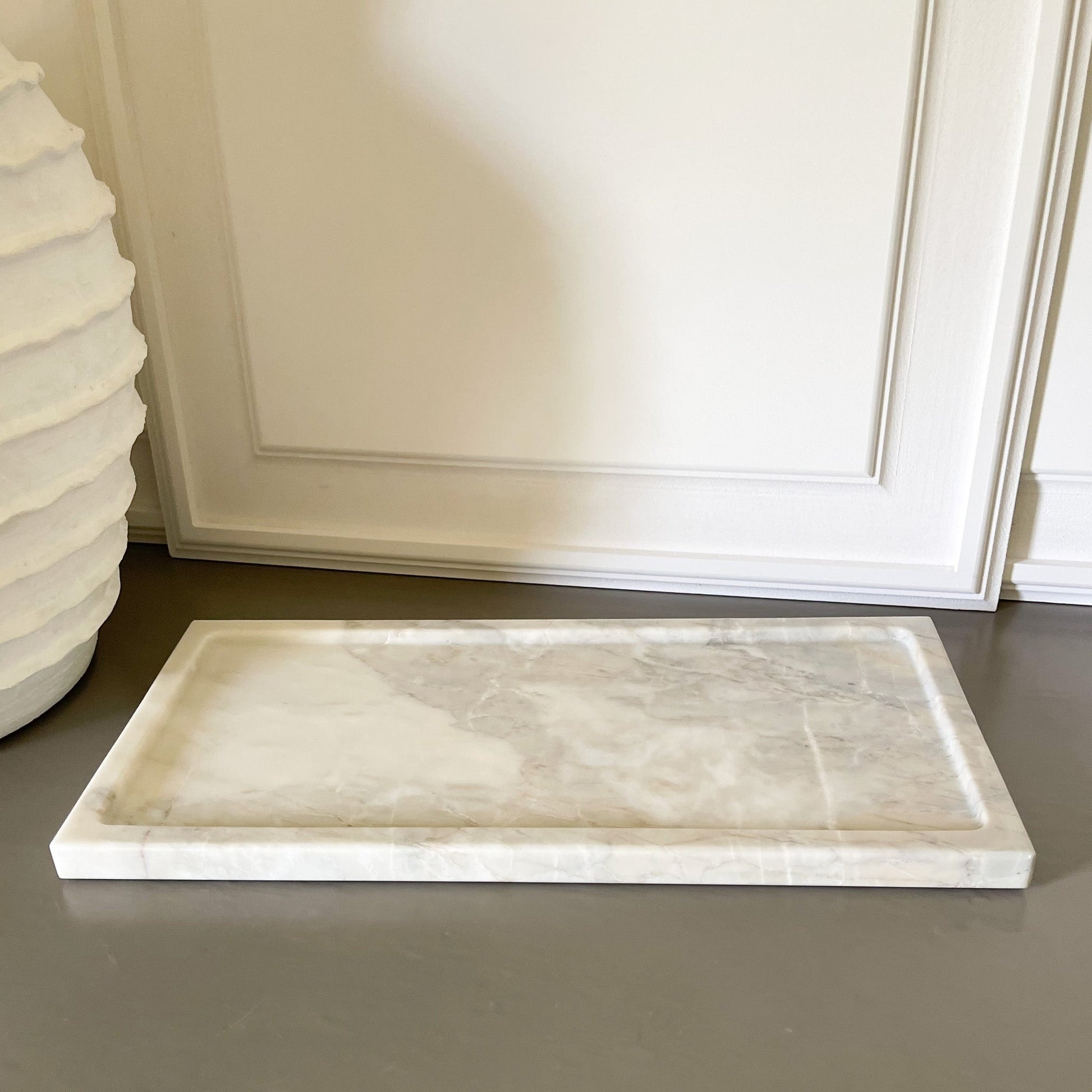 marble nighstand tray, marble bathroom vanity tray