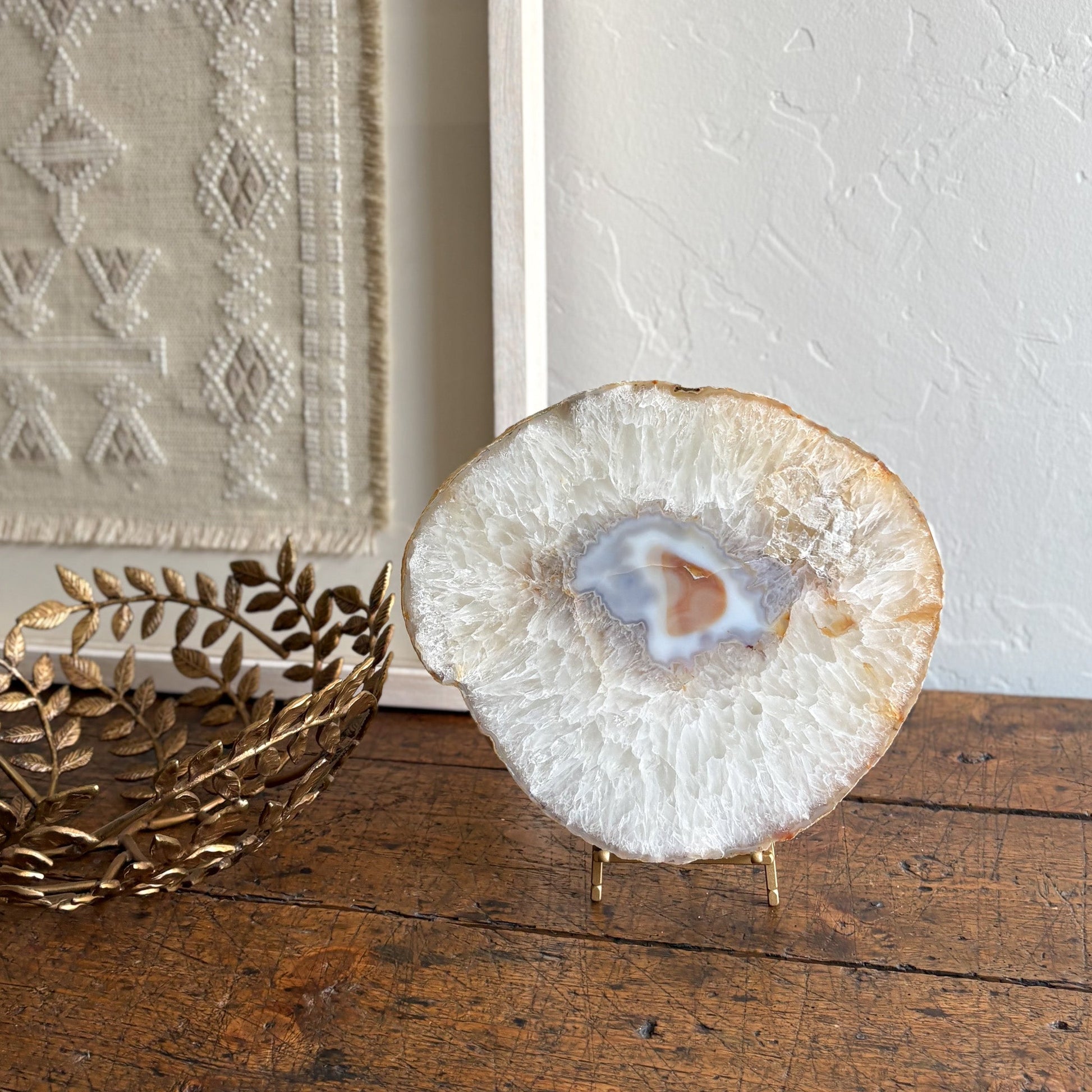 brazilian agate accent piece