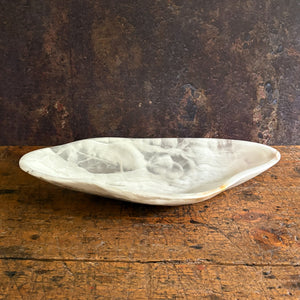 decorative white onyx bowl, neutral home accents