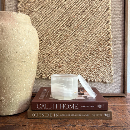 decorative white onyx box