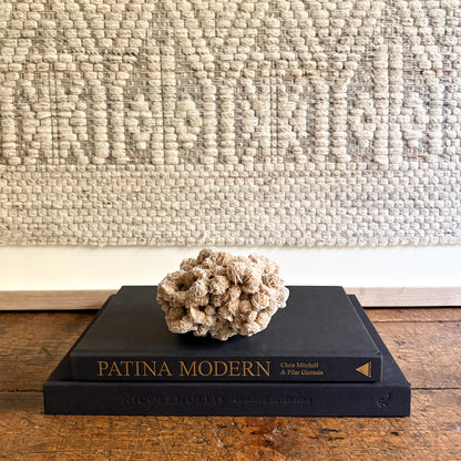 natural white rose rock gypsum crystal