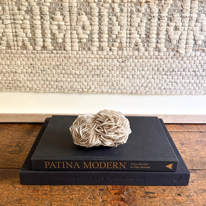 natural white rose rock stone