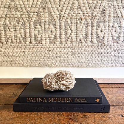 decorative white rose rock