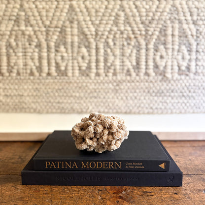 decorative white rose rock