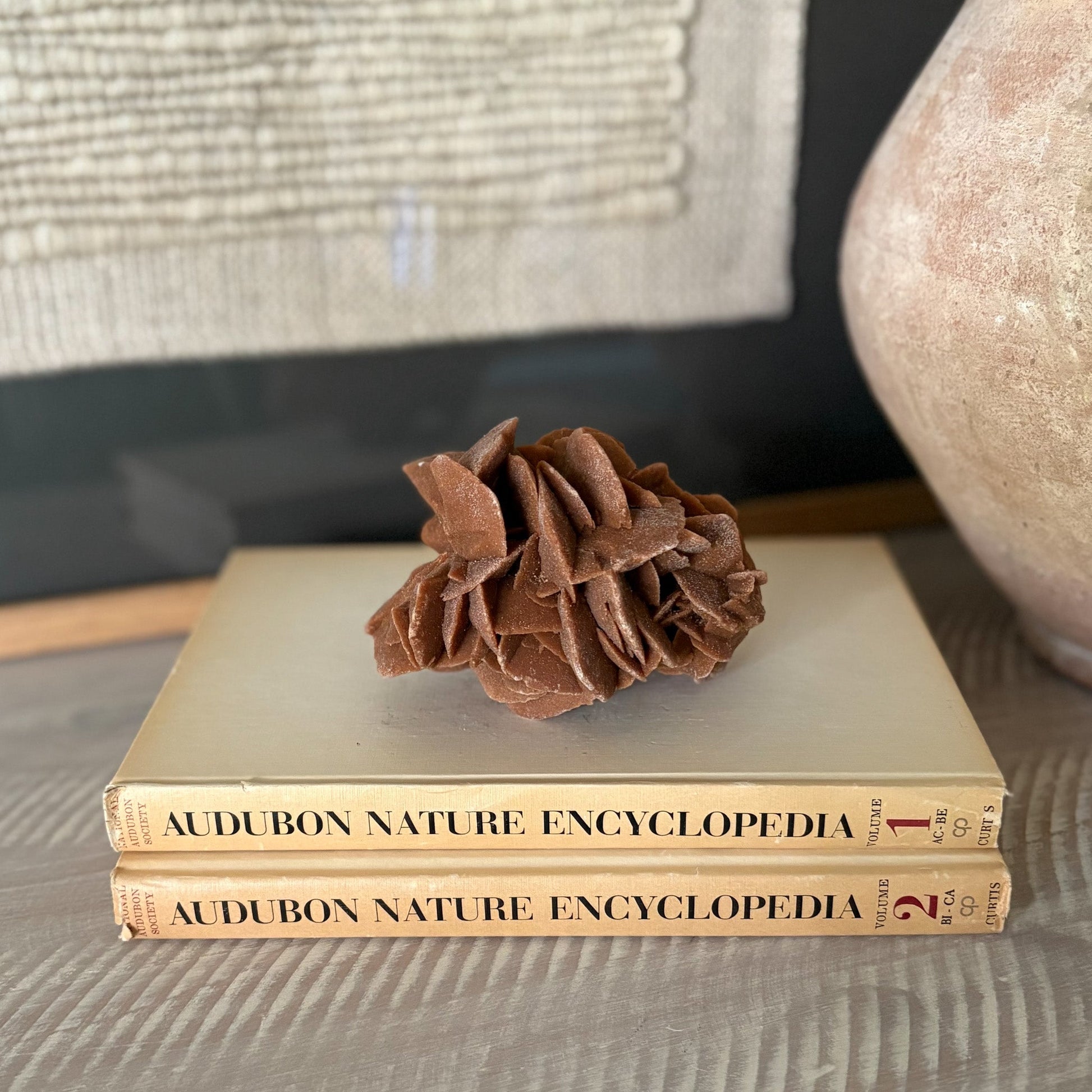 organic home accents, selenite crystal decor