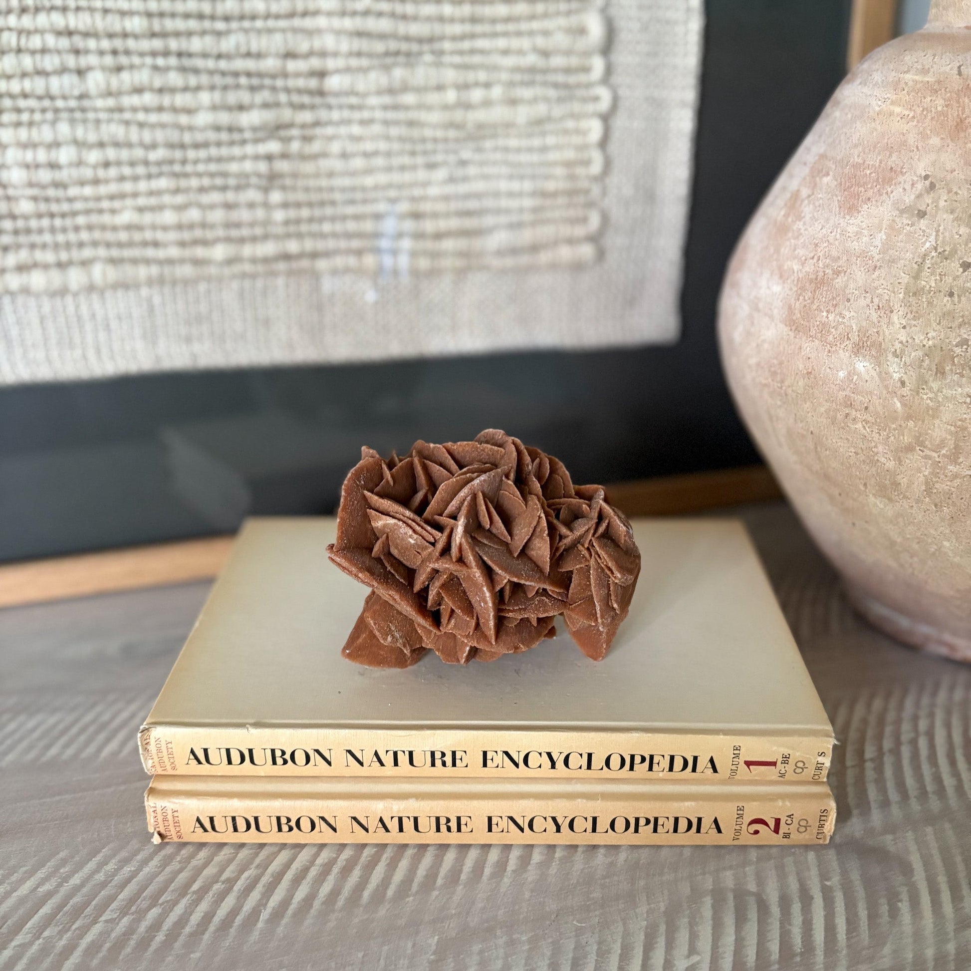 moroccan rose rock, organic home decor