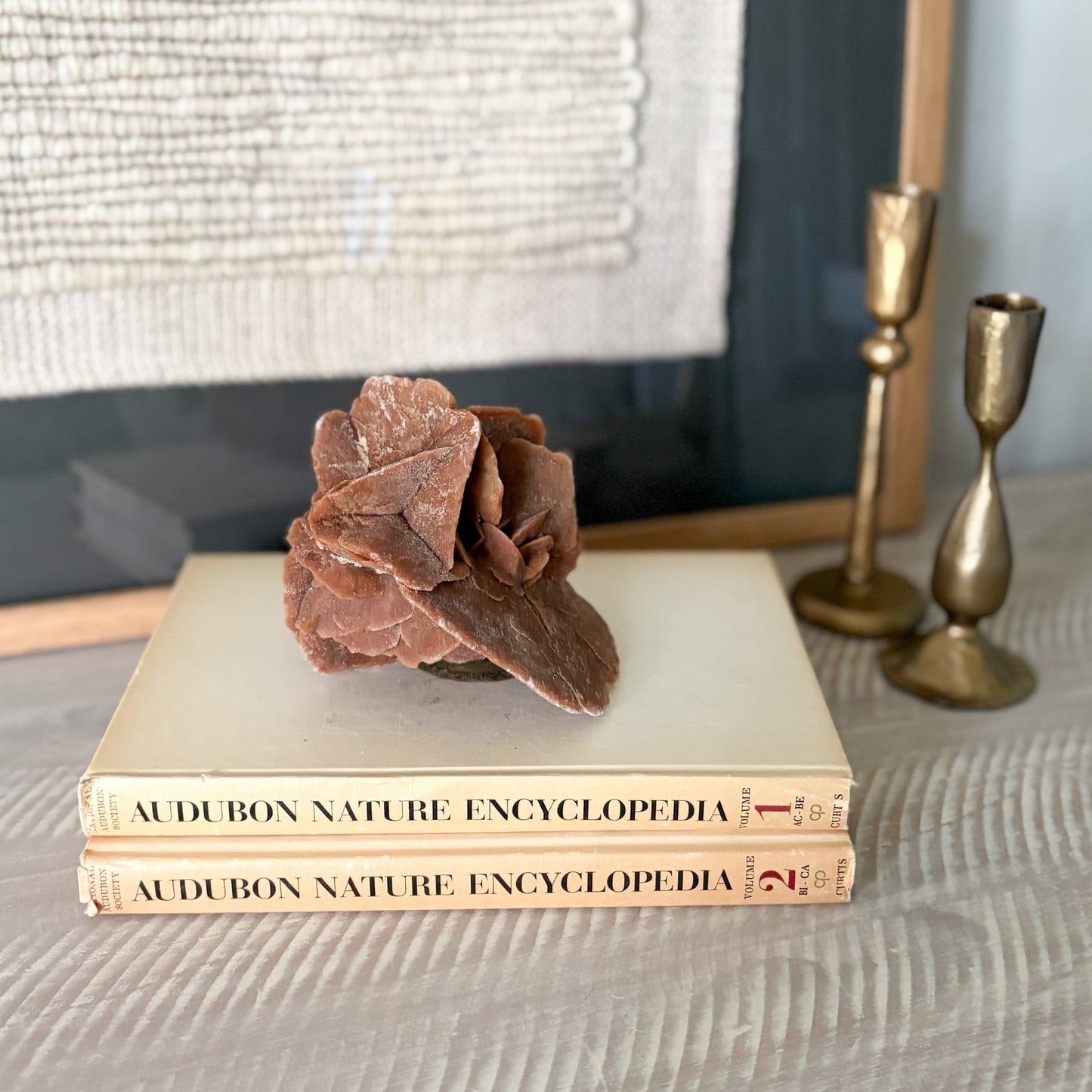 desert rose rock selenite