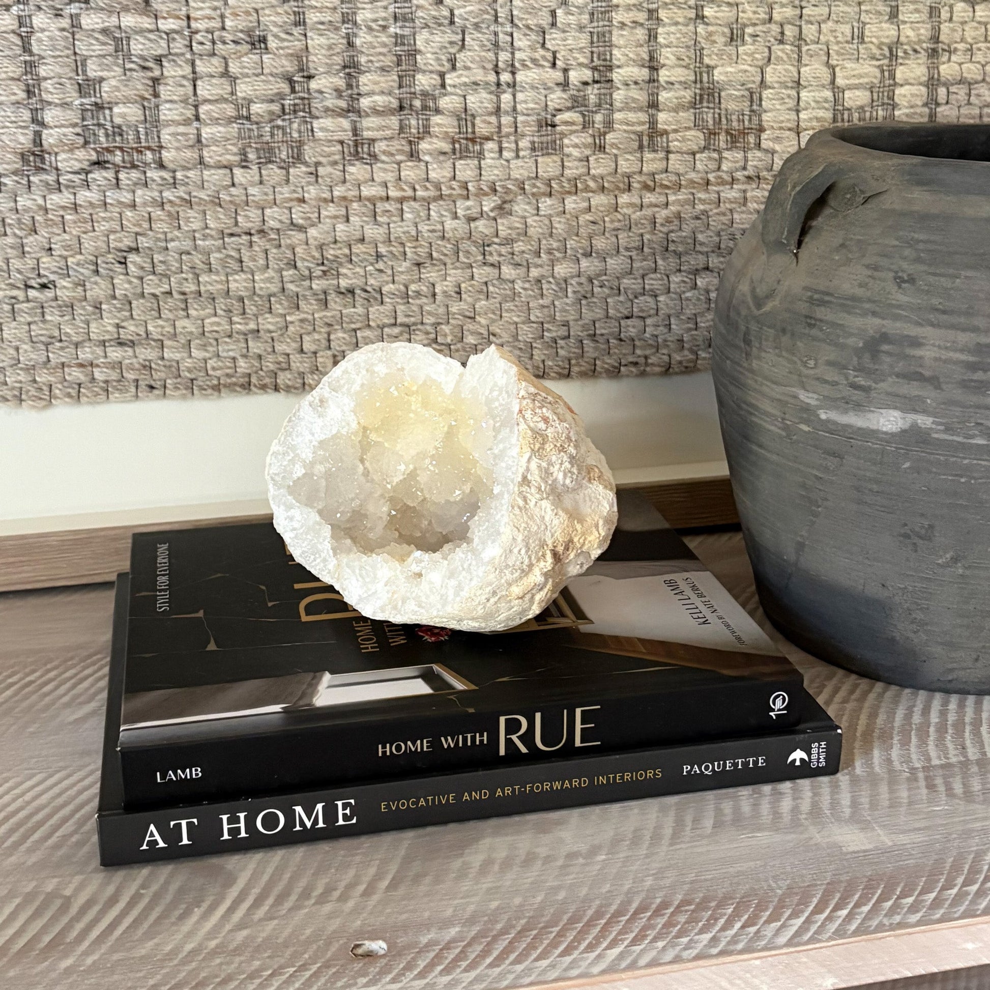 white geode