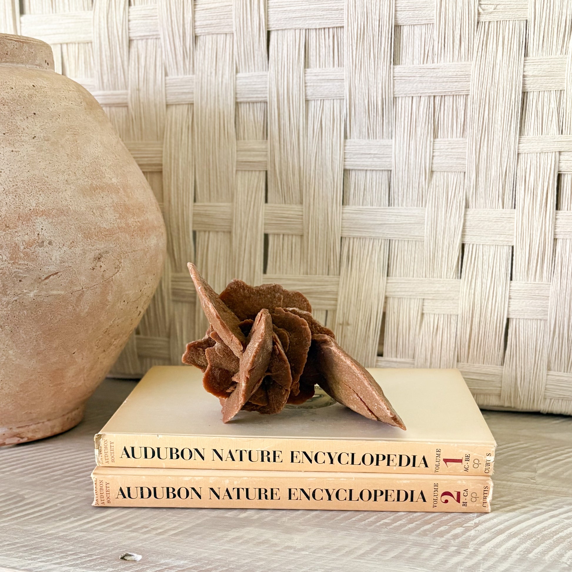 decorative moroccan rose rock