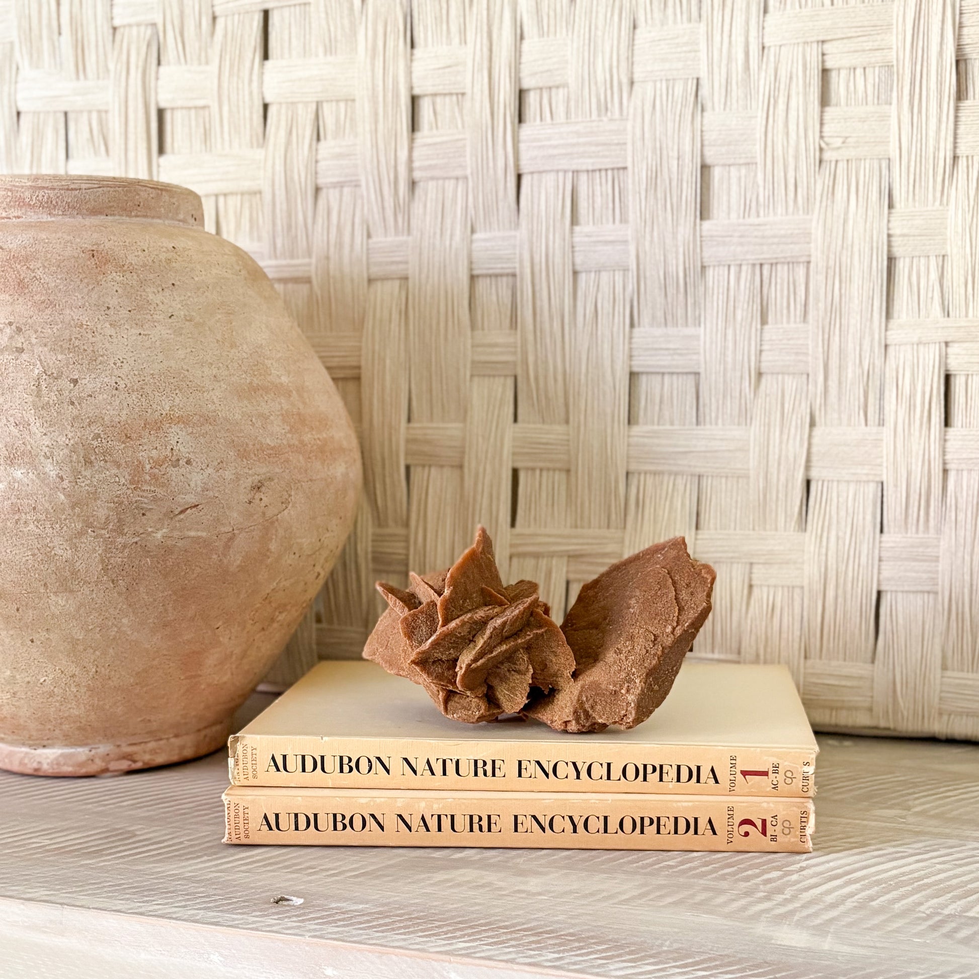 decorative moroccan rose rock