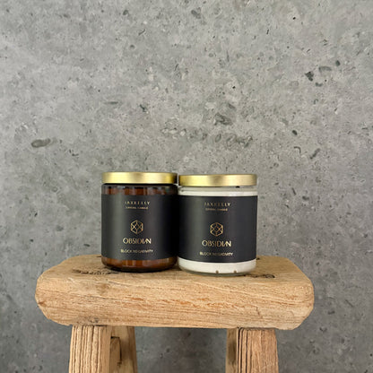 coconut scented candle