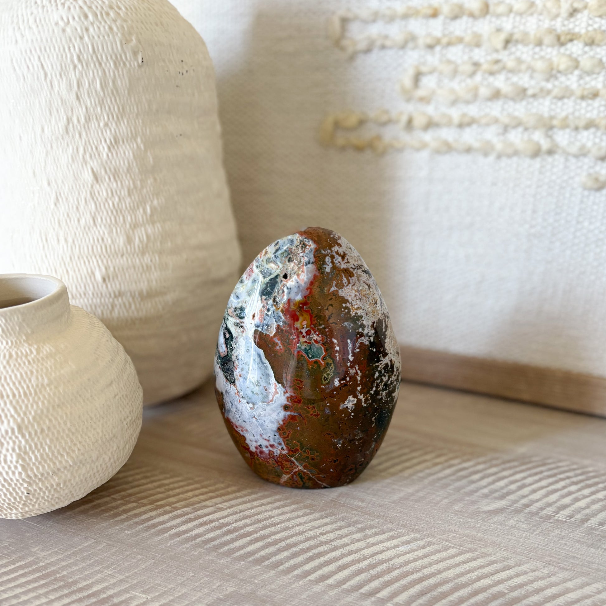 madagascar ocean jasper statue
