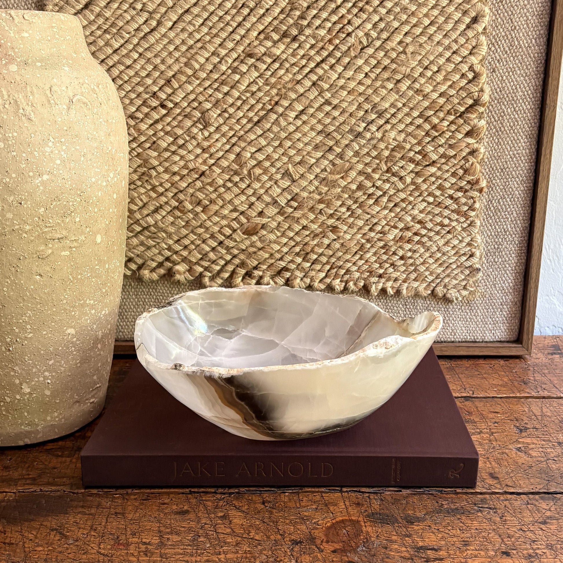 onyx coffee table bowl