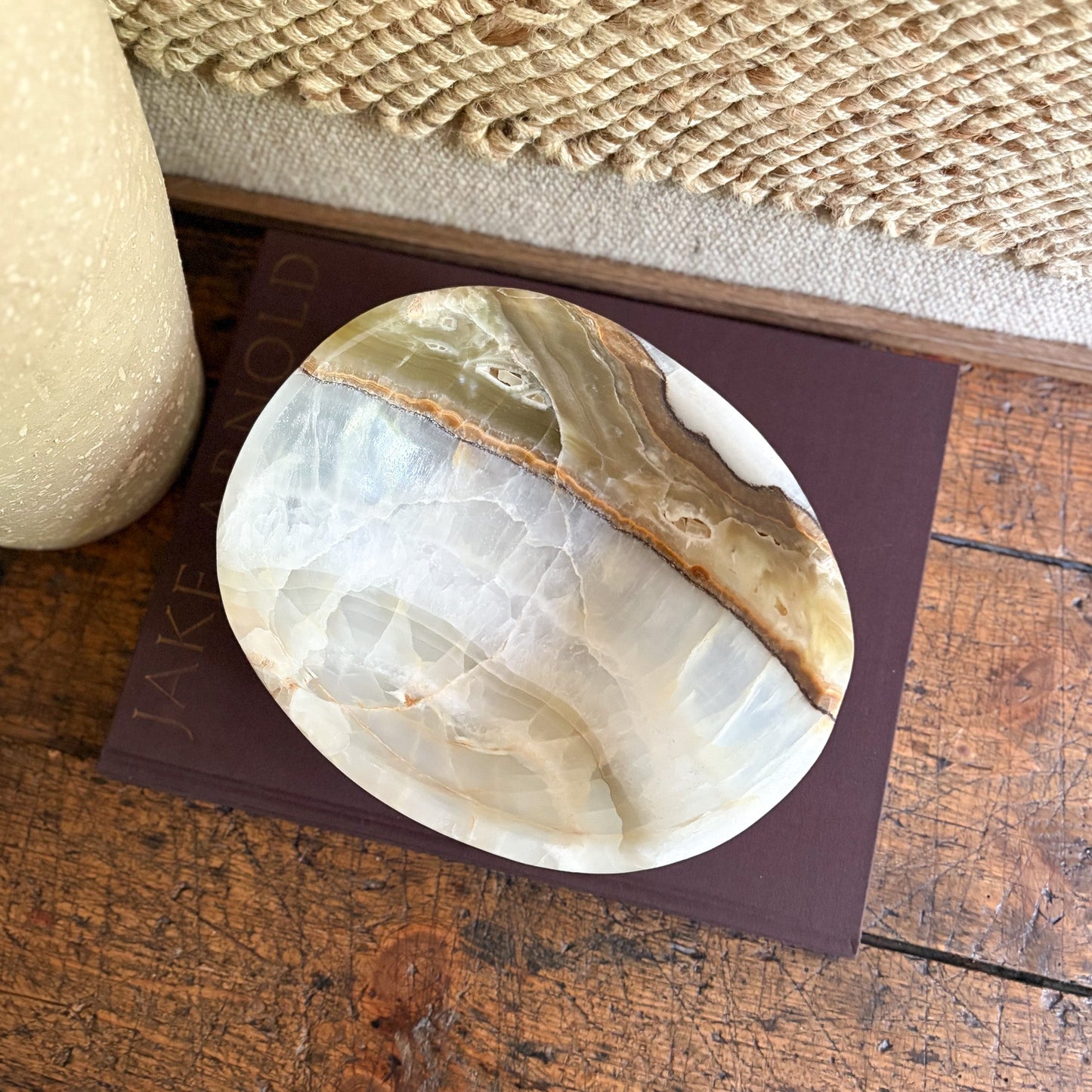 decorative onyx bowl
