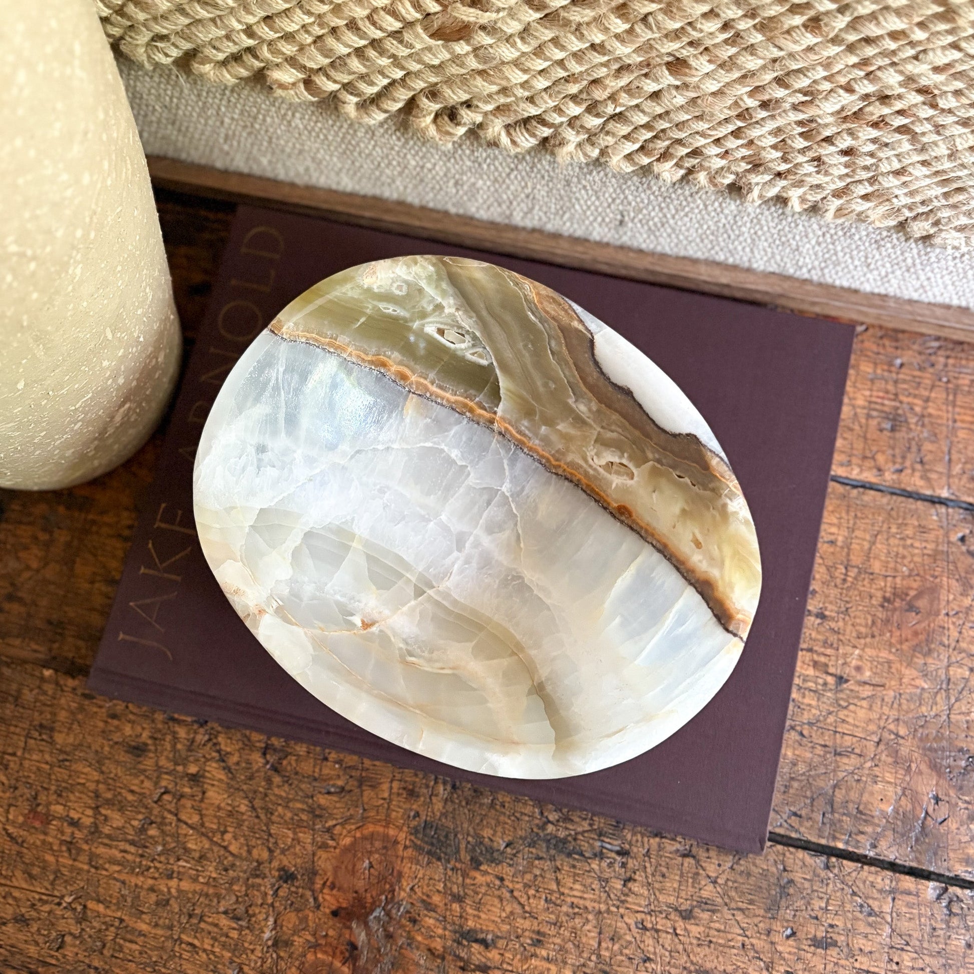 decorative onyx bowl