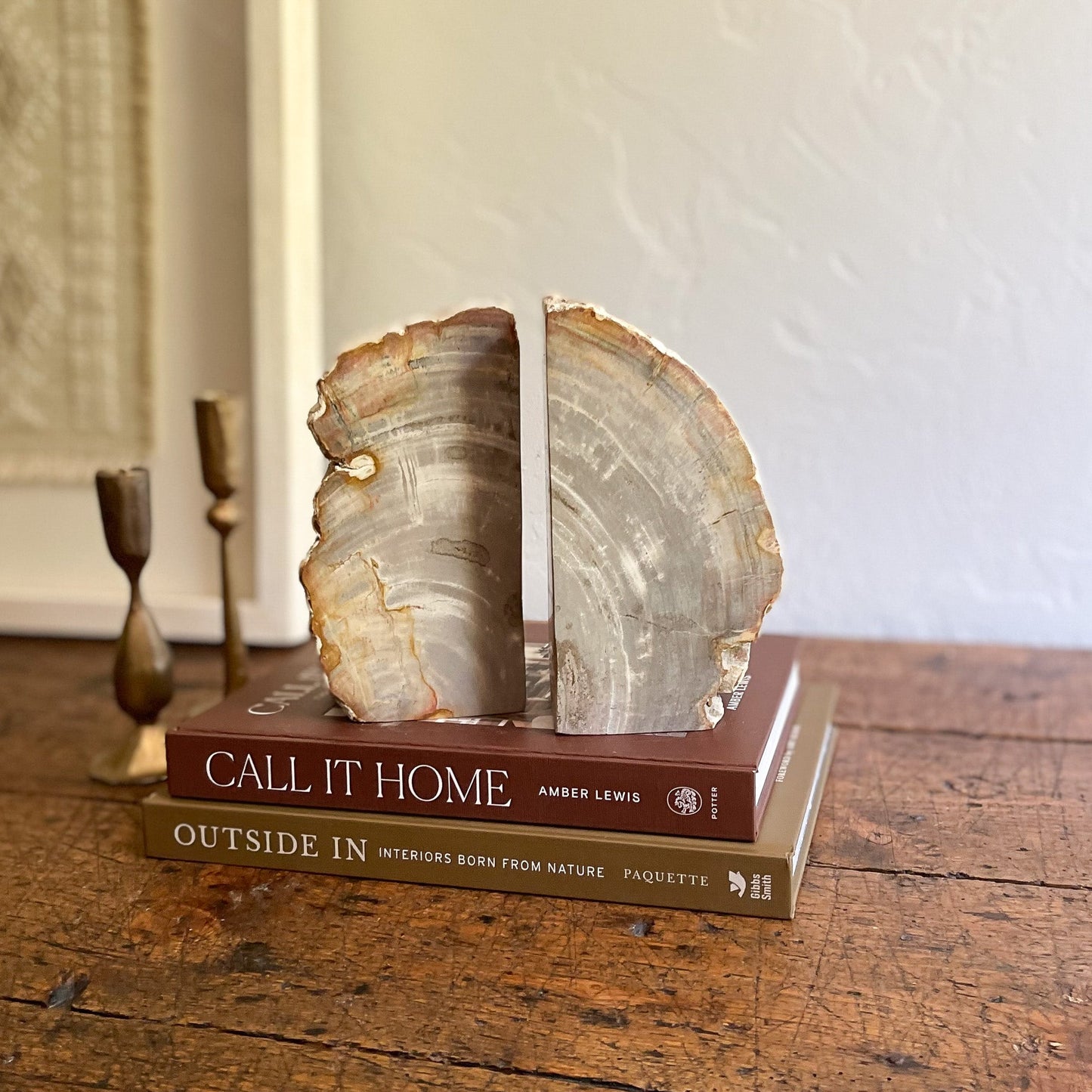 natural office decor, modern rustic home accents