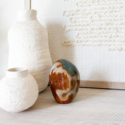madagascar jasper statue, natural home accents