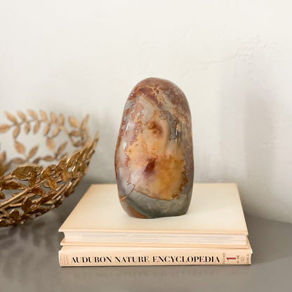 madagascar polychrome jasper crystal, natural home decor