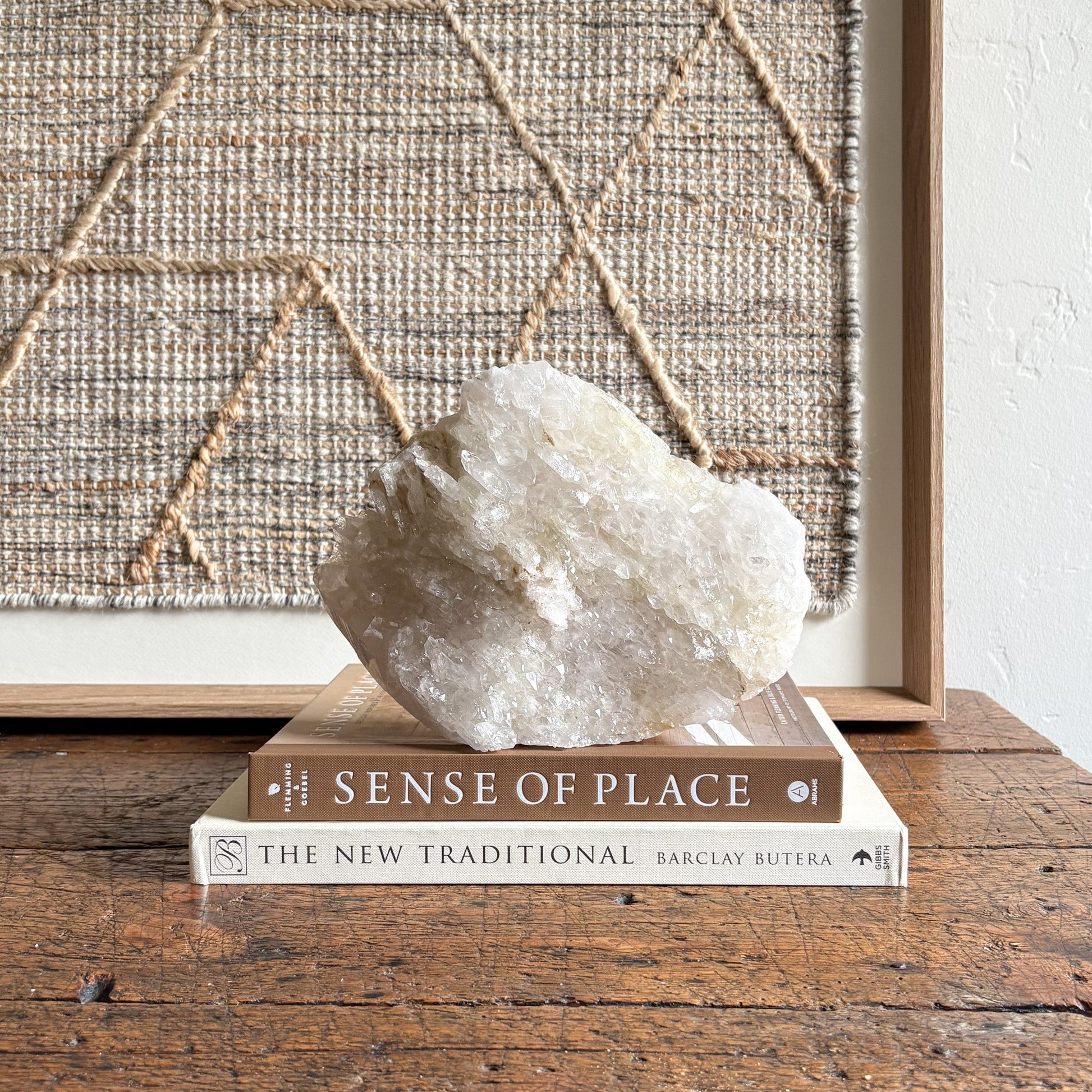decorative clear quartz crystal