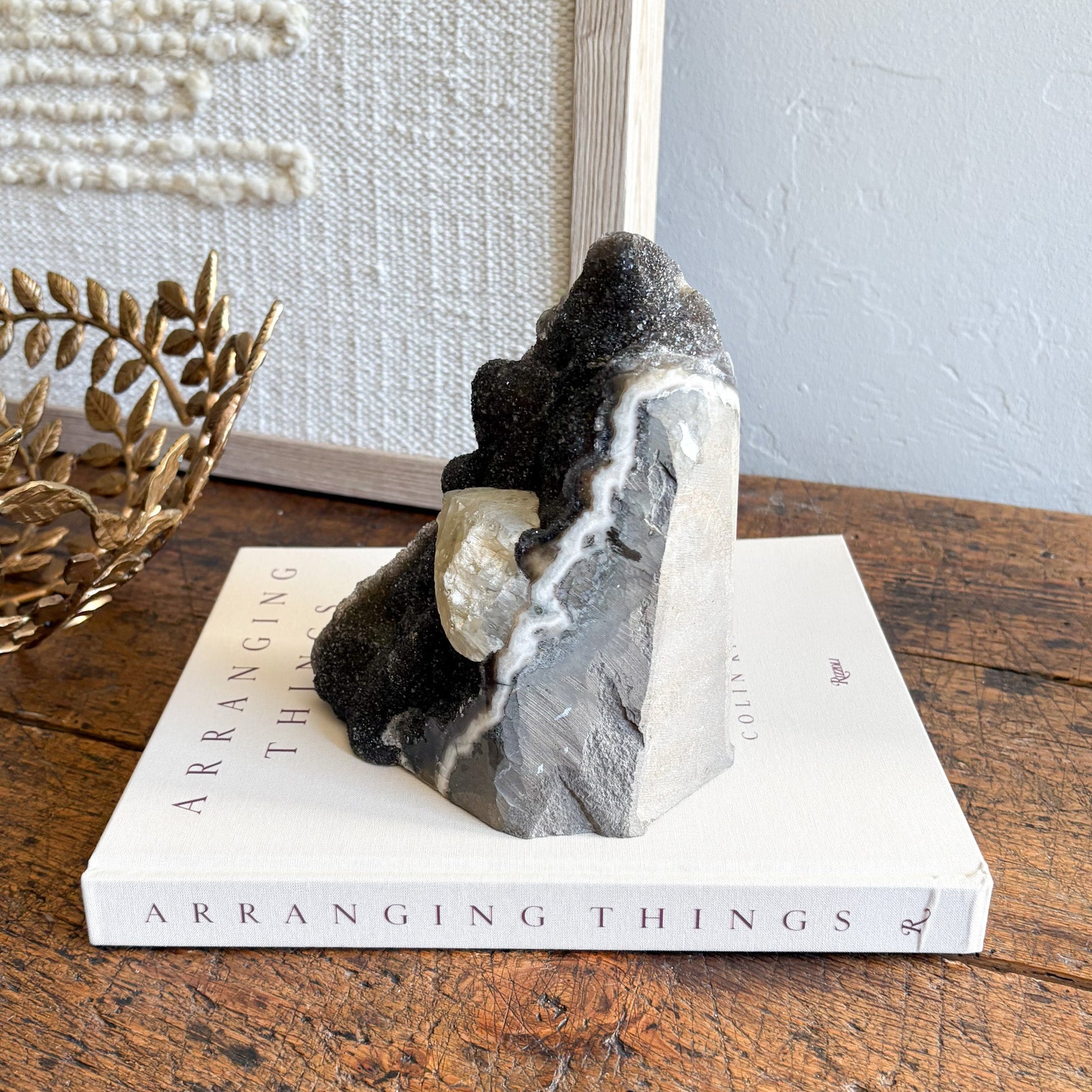 dark gray amethyst cathedral
