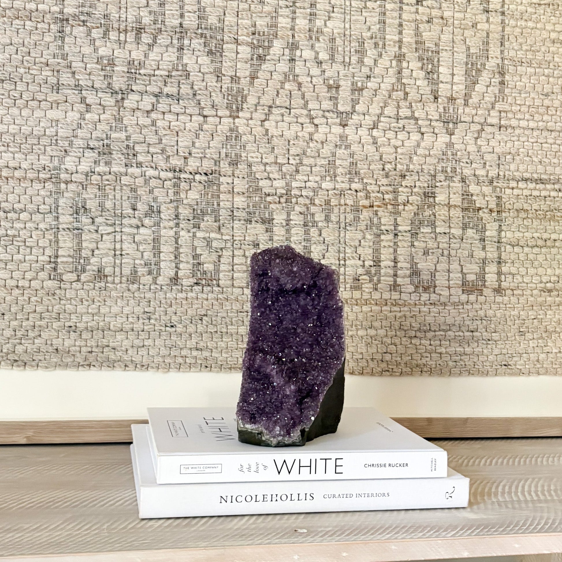 natural dark purple amethyst cathedral