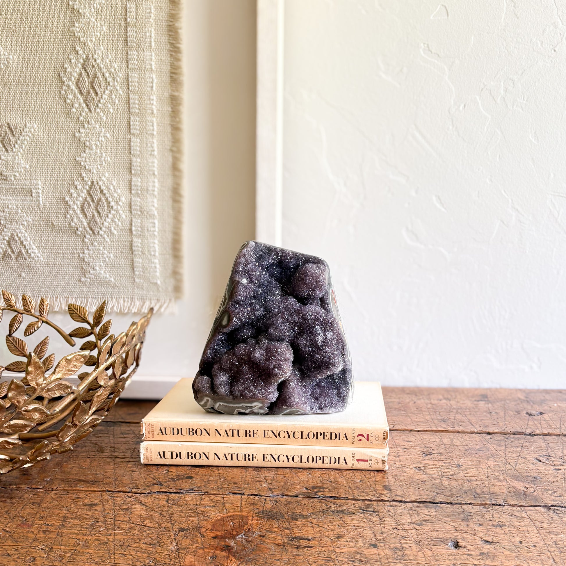 natural brazilian amethyst crystal decor