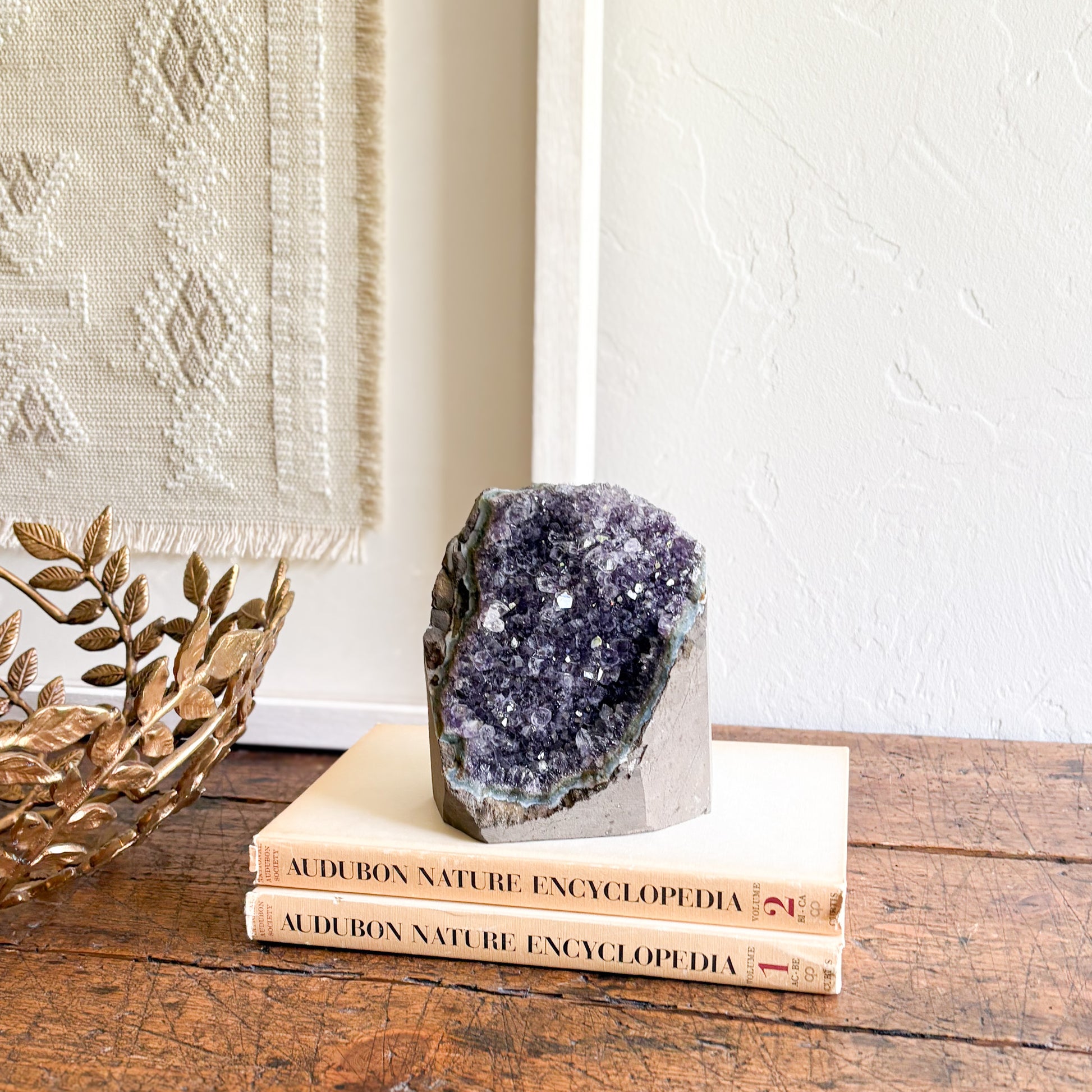 amethyst crystal cluster