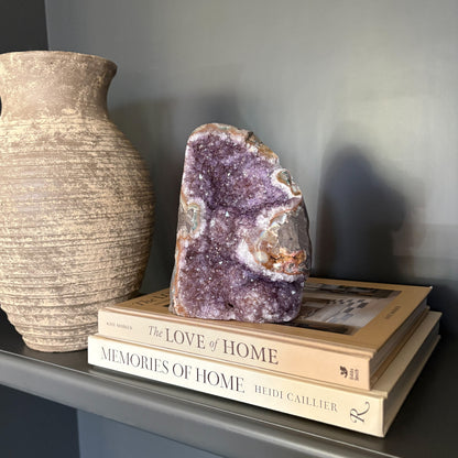 Decorative amethyst crystal