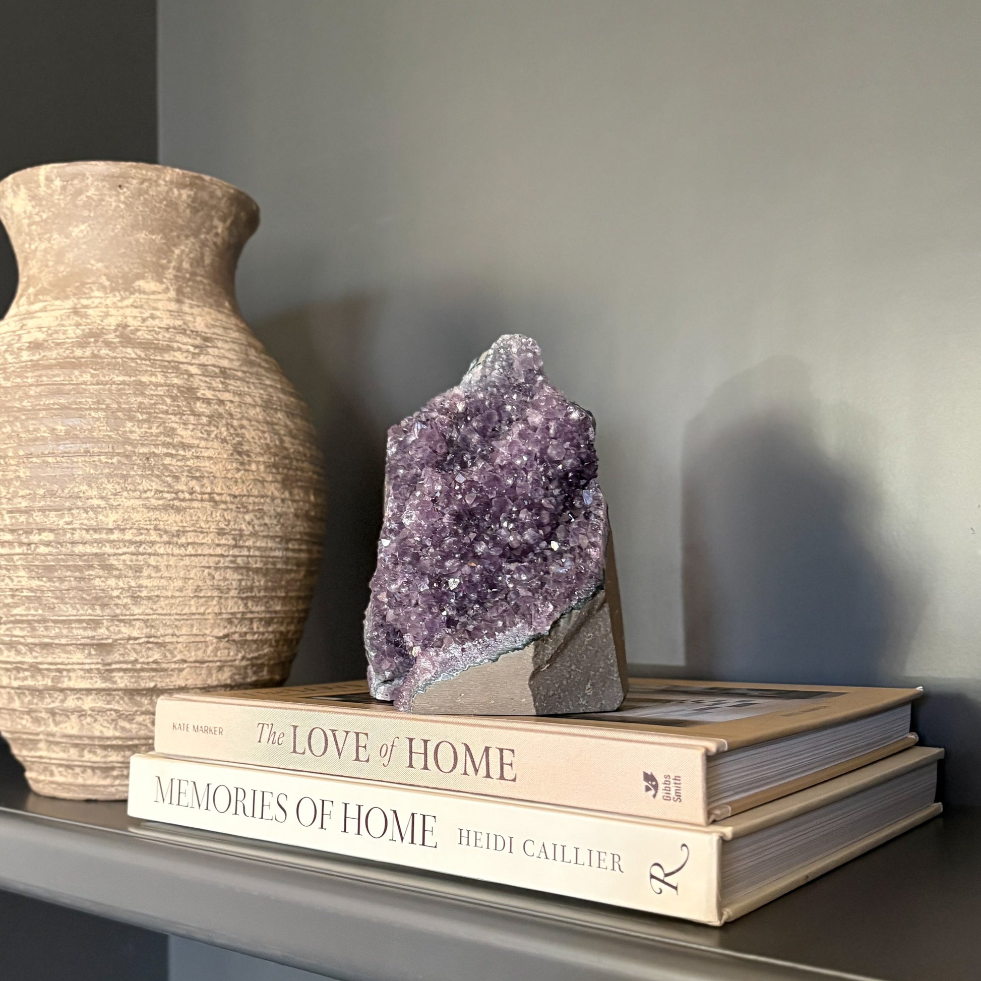 amethyst crystal home decor