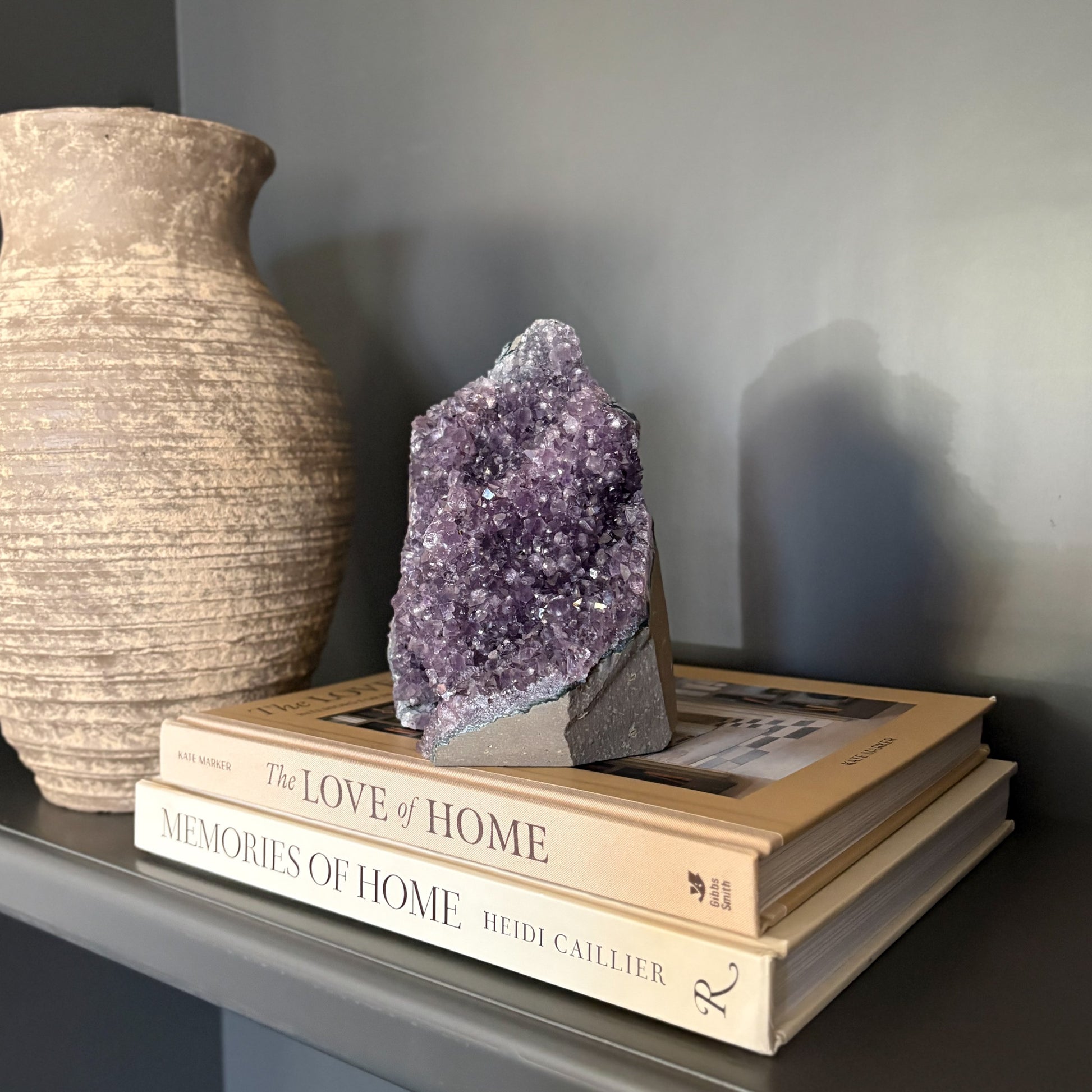 amethyst crystal home accents