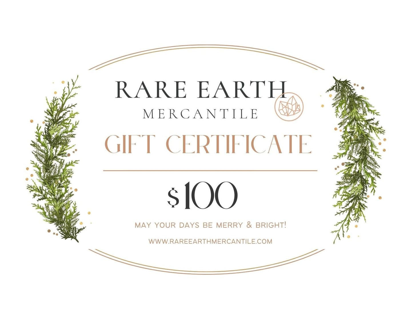 Rare Earth Mercantile Gift Certificate