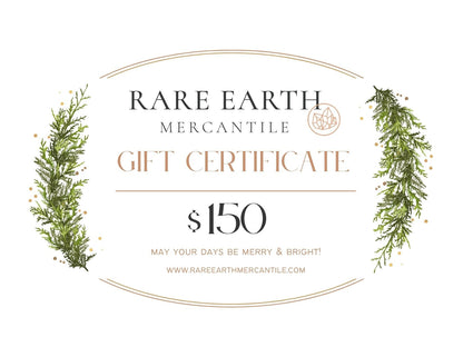 Rare Earth Mercantile Gift Certificate