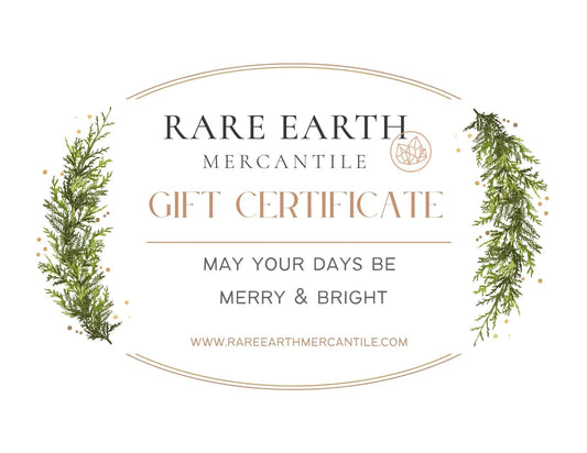 Rare Earth Mercantile Gift Certificate