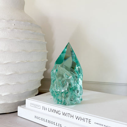 Rustic Green Glass Point