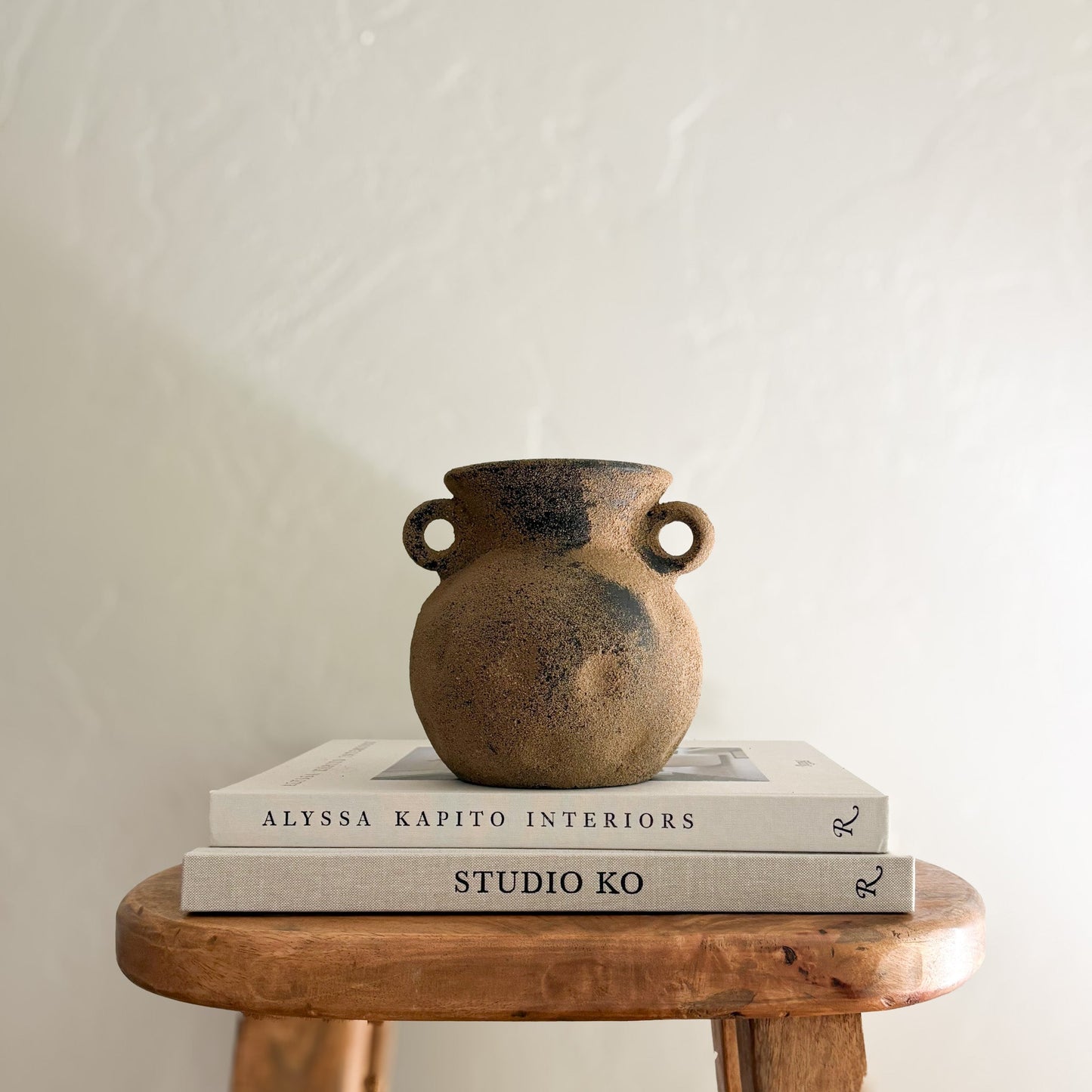 decorative brown vase