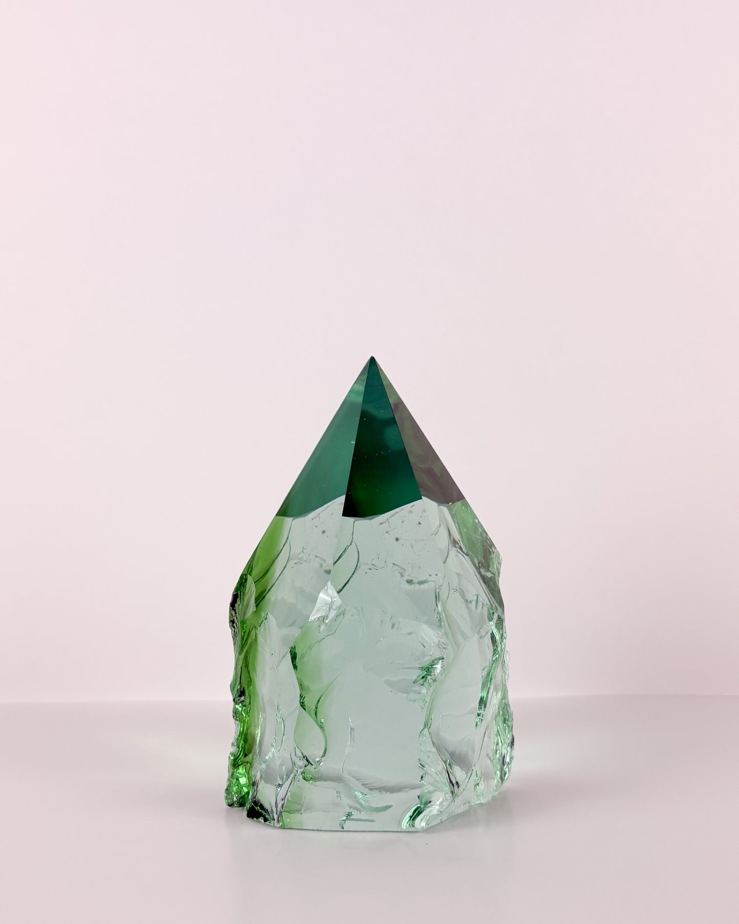 Rustic Green Glass Point